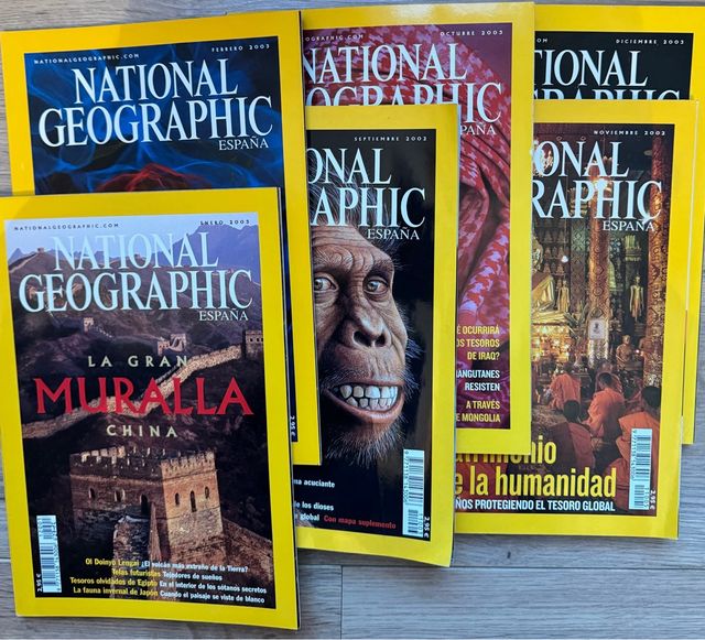 Revistas National Geographic España 2003