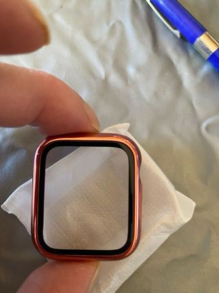 Protector Apple Watch rosa 40mm