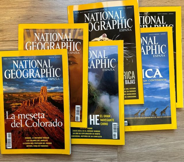 Revistas National Geographic España 2005