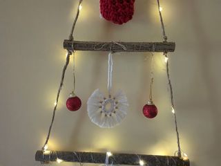 Decorazioni natalizi macrame fatto a mano handmade