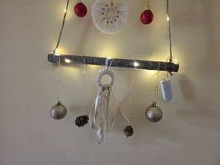 Decorazioni natalizi macrame fatto a mano handmade