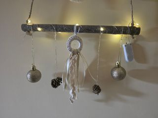 Decorazioni natalizi macrame fatto a mano handmade