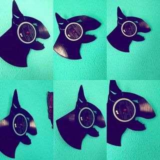 orologi in vinile fatti a mano