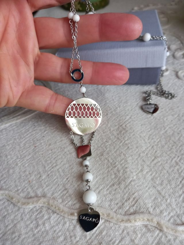 Catenina S'Agapo` acciaio