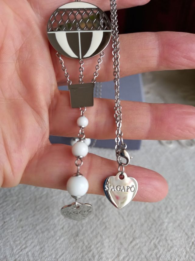 Catenina S'Agapo` acciaio