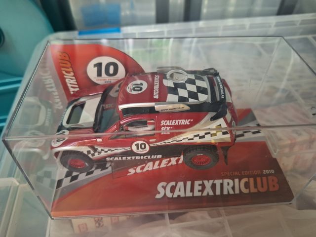 Scalextric Club coche off road Touareg 10 años Nin