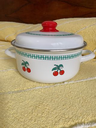 Pentola decorata per tutti tipi di fornelli