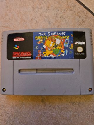 The Simpsons Bart's Nightmare