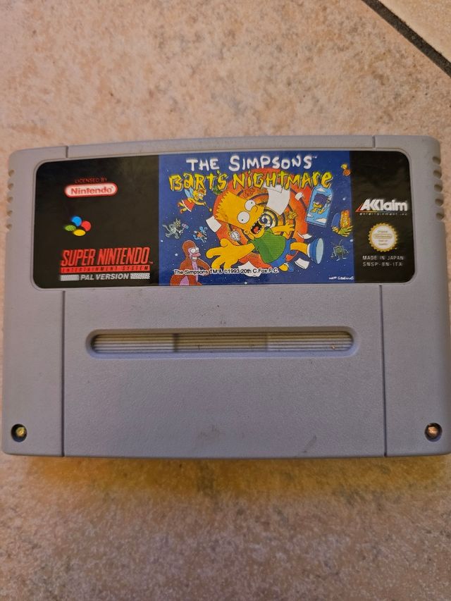 The Simpsons Bart's Nightmare