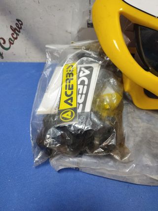 Portafaro careta Acerbis amarilla