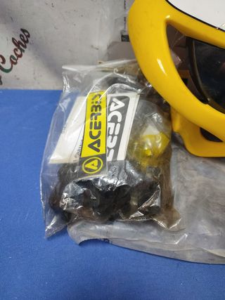 Portafaro careta Acerbis amarilla