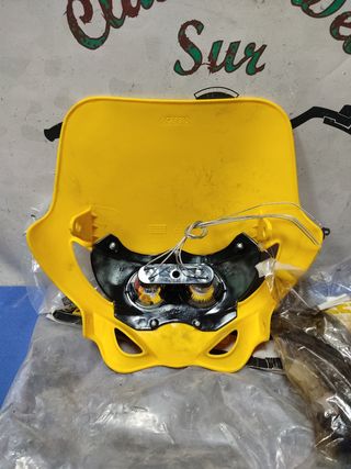 Portafaro careta Acerbis amarilla