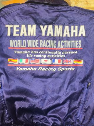 Chaqueta Team Yamaha Racing Original con etiqueta