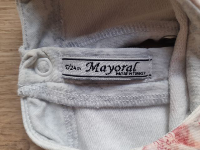 Vestido niña Mayoral manga larga