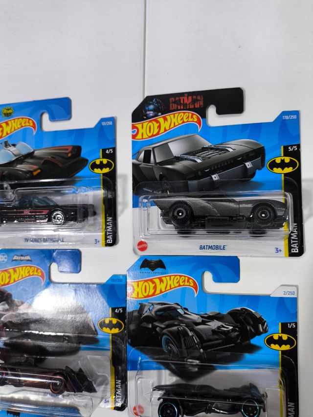 Lote hotwheels batman 6 coches