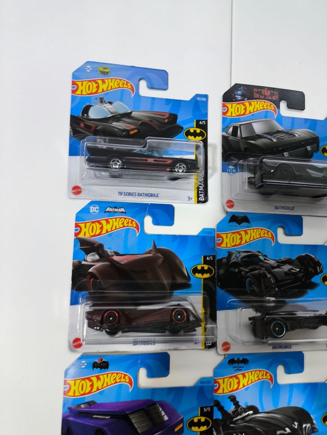 Lote hotwheels batman 6 coches