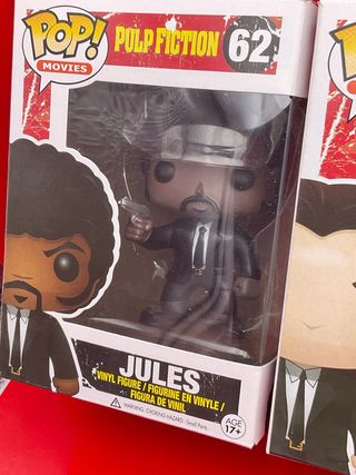 Funko Pop Pulp Fiction Jimmie Jules Vincent Vega de segunda mano
