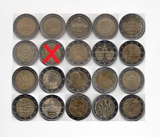 ALEMANIA Cambio o vendo monedas 2€ conmemorativas.