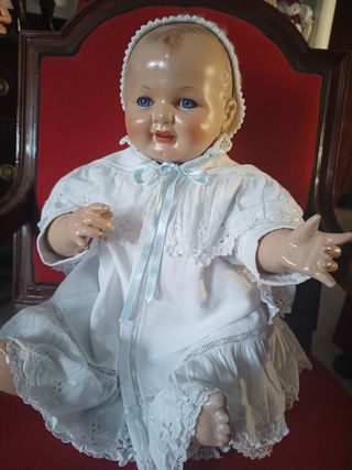 Muñeco antiguo grande alemán antiguo 
