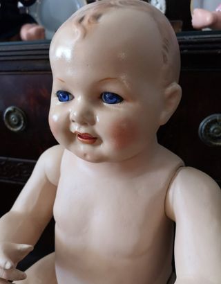 Muñeco antiguo grande alemán antiguo 