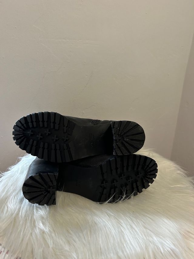 Botas piel negra Sommits