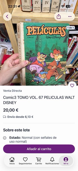 Tebeos “peliculas disney”