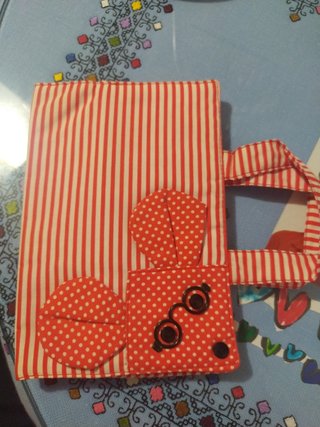 Cubre libretas infantil