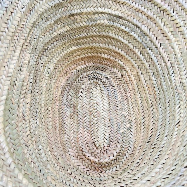 Cesta de navidad de palma