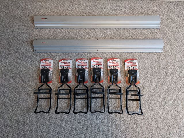 Gancho soporte bicicleta Fischer