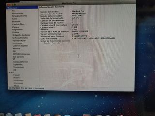 Macbook pro 13 pulgadas