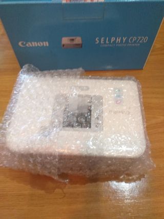 Canon selphy cp 720 impresora de fotos