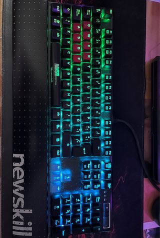 Teclado NewSkill Hanshi Spectrum (RED)