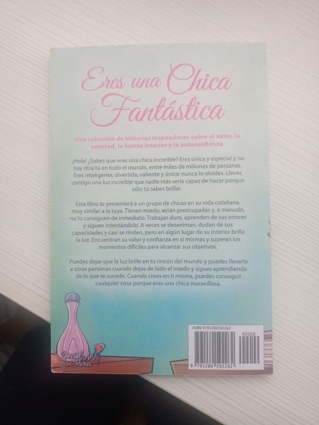 Libro de lectura .Eras una chica fantástica