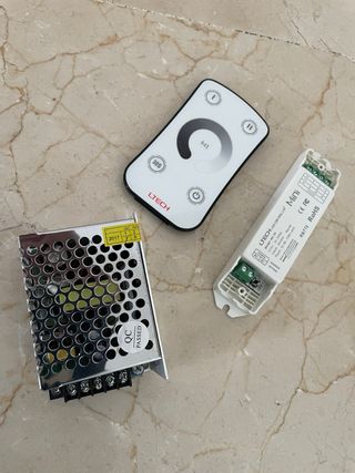Regulador inalambrico para leds