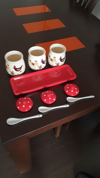 Tarros de porcelana
