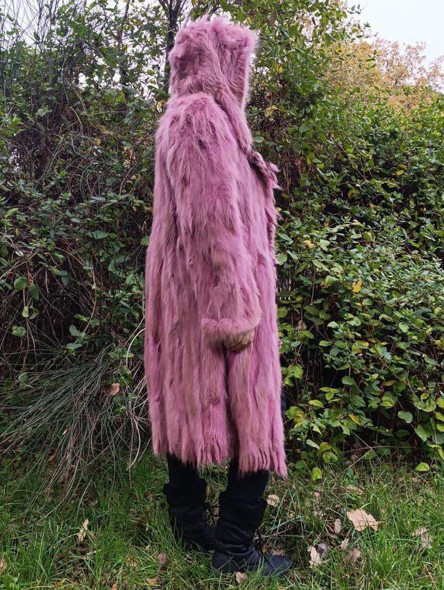 Abrigo de piel mujer