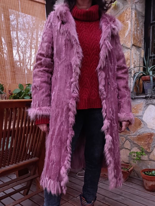 Abrigo de piel mujer