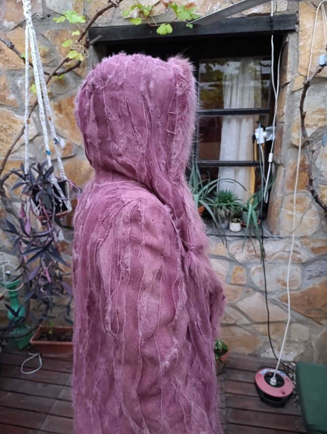 Abrigo de piel mujer