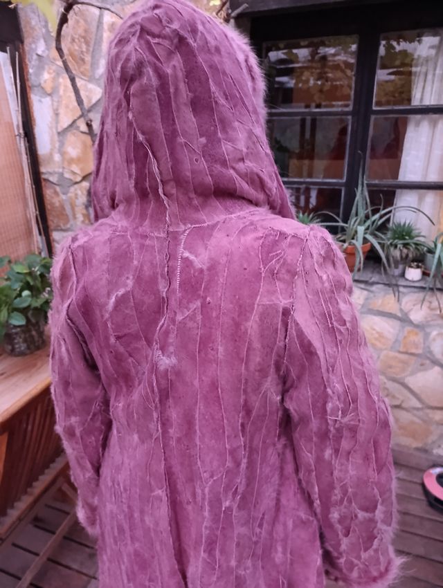 Abrigo de piel mujer