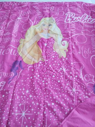 Edredón nórdico Barbie. 