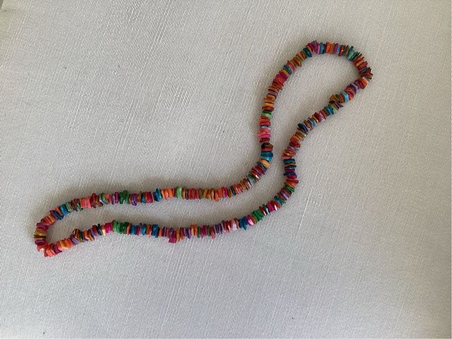 Collar multicolor conchas