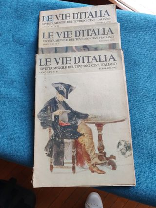 Riviste 1950 le vie d'Italia