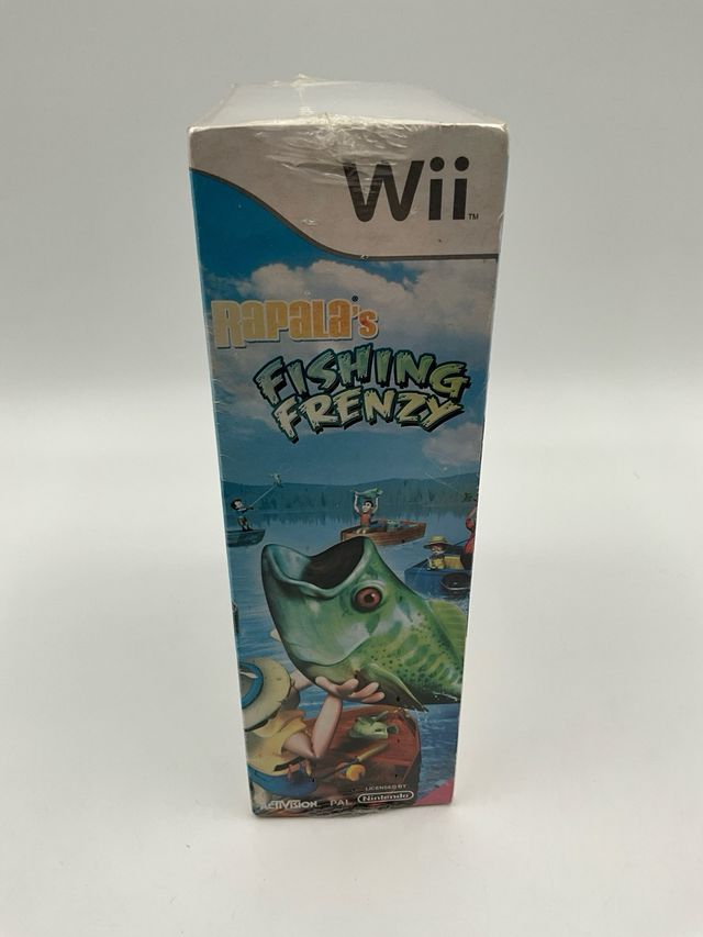 SELLADO PACK RAPALA’S FISHING FRENZY + CAÑA WII
