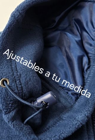 Chaqueta polar más salvabolsillo tijera y muelle