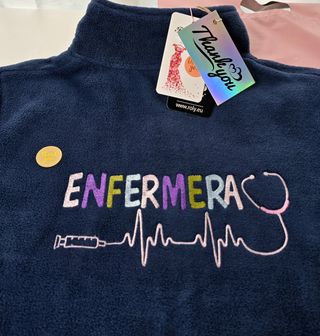 Chaqueta polar más salvabolsillo tijera y muelle