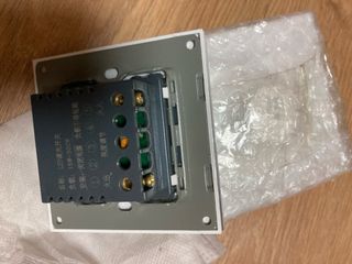 Interruptor Regulador de Luz de cristal