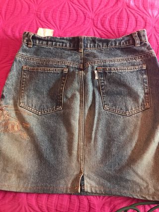 Falda vaquera Burberry talla 40