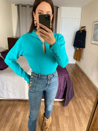 Nuevo jersey verde Donna talla M/L