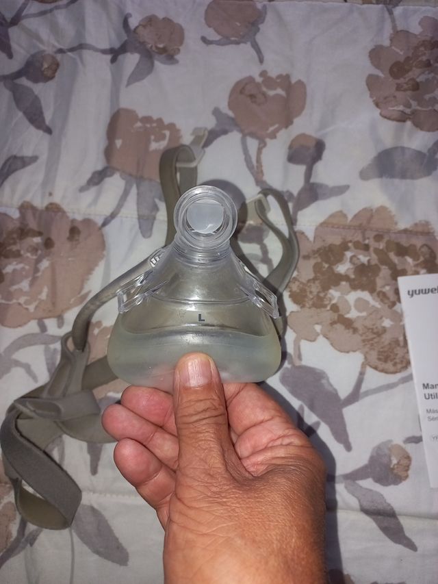 Máscara facial para cpap
