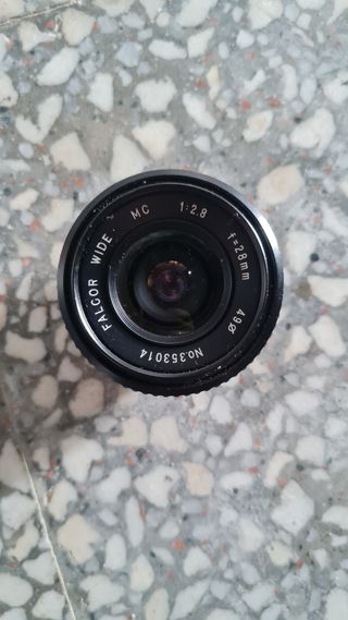 Objetivo Analógica Gran Angular Falcor